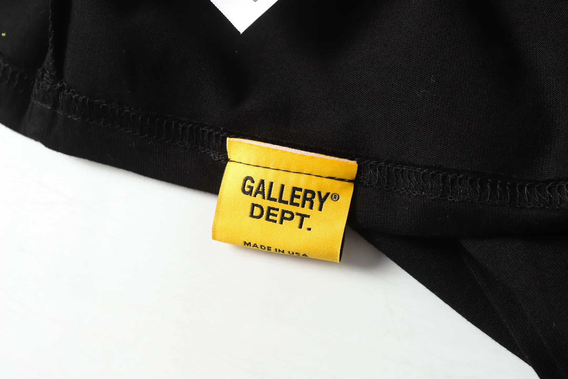 GALLERY.DEPT Summer new short-sleeved model number: D3311P110 Color: black Size: S M L XL